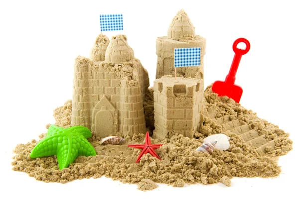 Sandcastle. — Fotografia de Stock