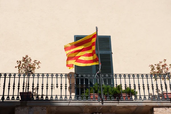 stock image Catalan flag