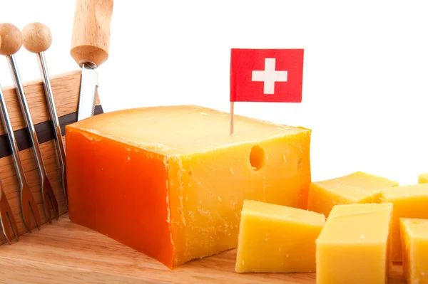 瑞士奶酪 — 图库照片