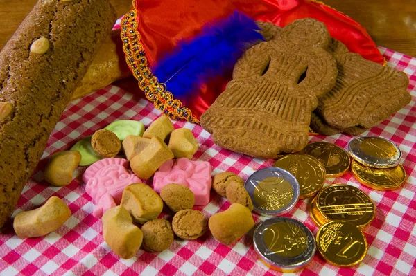 Традиційні Синтерклааса цукерки — стокове фото