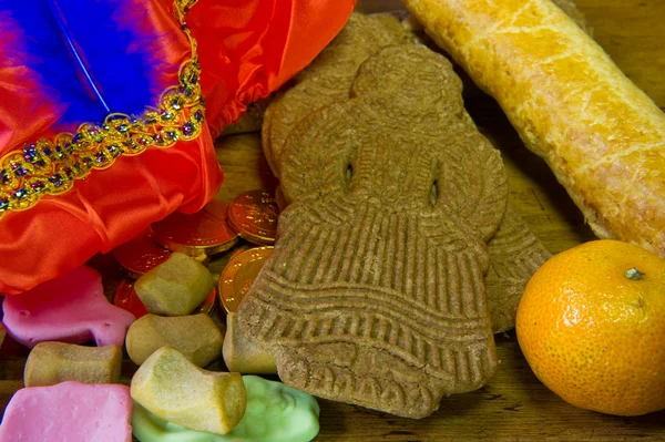 Traditionelle Sinterklaas-Süßigkeiten — Stockfoto