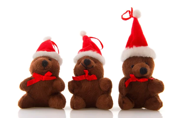 Christmas bears — Stock Photo, Image