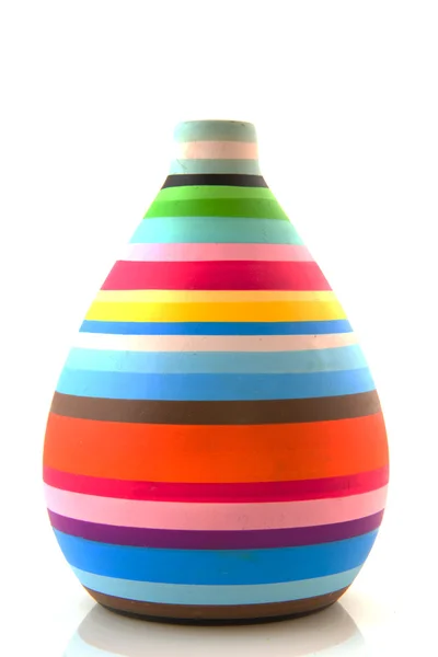 Красочная современная ваза — стоковое фото