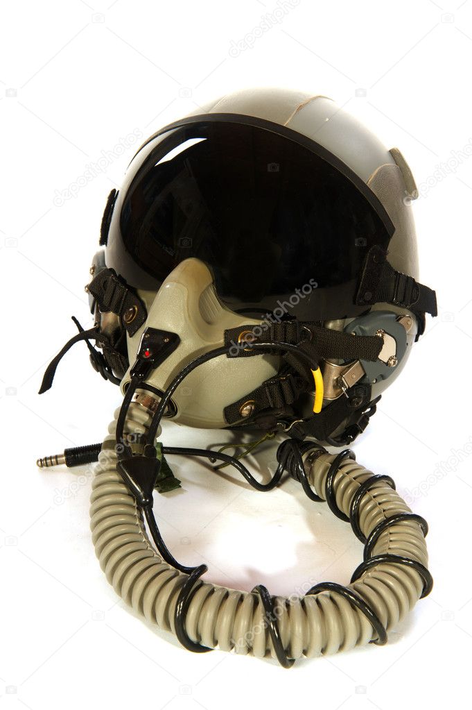 Americain aircraft helmet