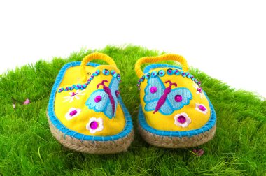 Summer shoes clipart