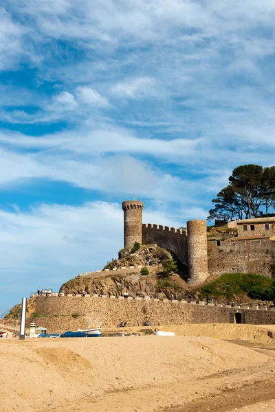 stock image Castle at the Spanish coast