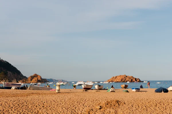 Evening at the Spanish coast — Stock Photo, Image