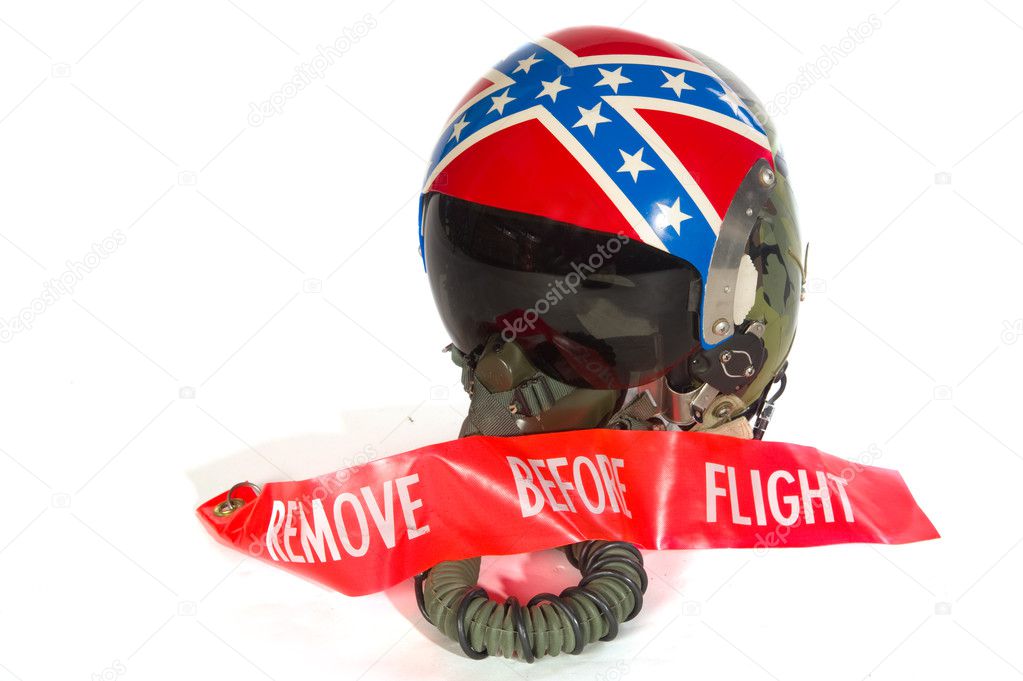 Americain aircraft helmet