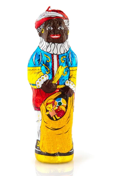 Black Piet con dulces tradicionales —  Fotos de Stock