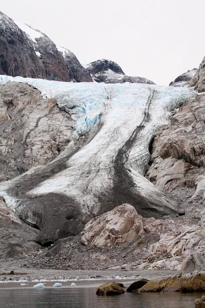 Derretendo a tampa de gelo — Fotografia de Stock