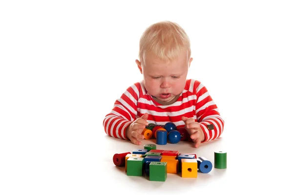 Little boy is playing — Stock Photo, Image