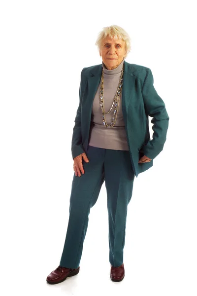 Donna anziana — Foto Stock