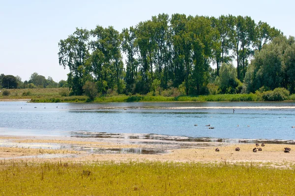 River the Lek in Holland — Stock Photo, Image