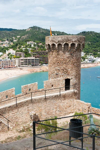 Castillo en español Tossa de Mar — Foto de Stock