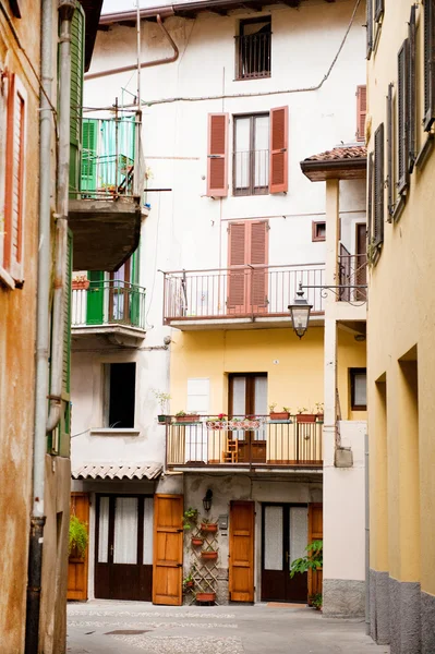 Alley in Pisogne Italia — Foto Stock