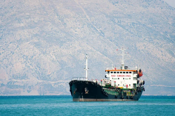 Tanker loď na moři — Stock fotografie