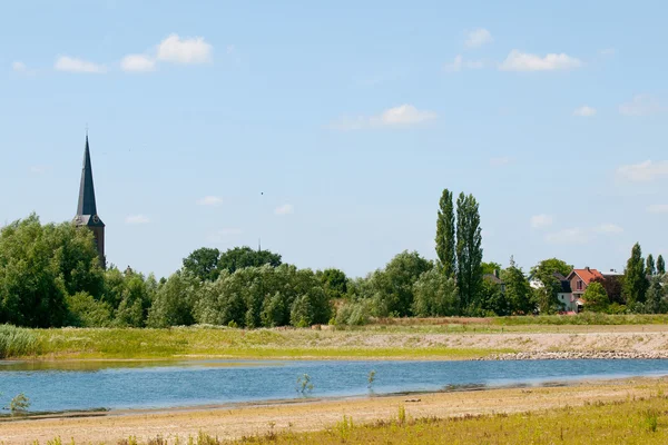 Річка Лек в Голландії — стокове фото