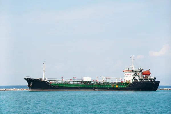 Tanker loď na moři — Stock fotografie
