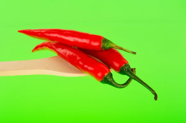 新鲜红辣椒 — 图库照片