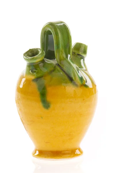 法国橄榄油的 jar — 图库照片