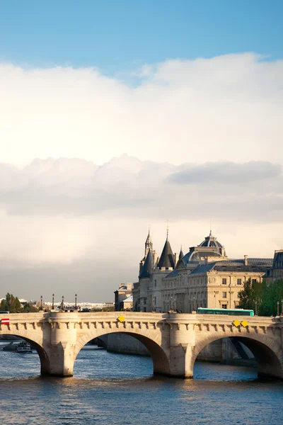 River Seine French Capitol Paris — Stock Photo, Image