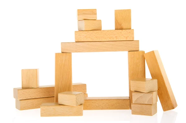 Dřevěné bloky — Stock fotografie