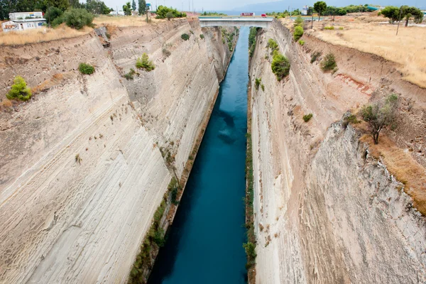 Canal de Corinto — Fotografia de Stock