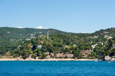 costa brava İspanya sahilinde