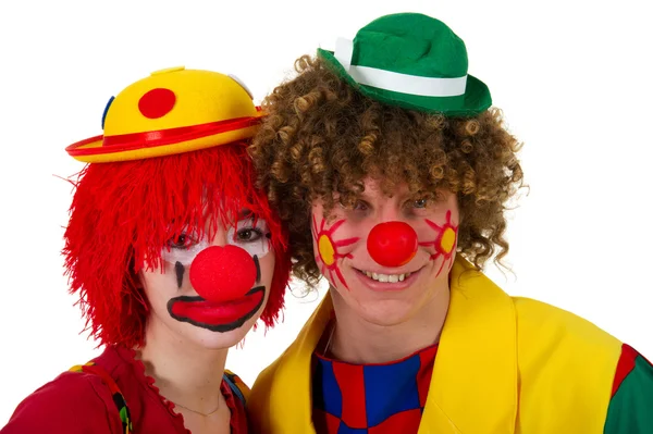 Clownspaar — Stockfoto
