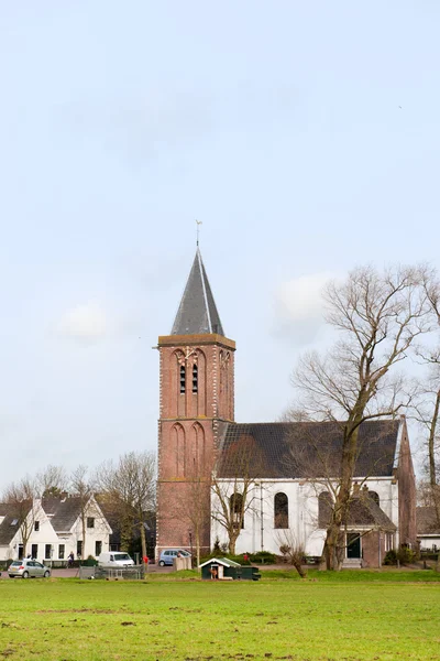 Τυπικό ολλανδικό χωριό — Φωτογραφία Αρχείου