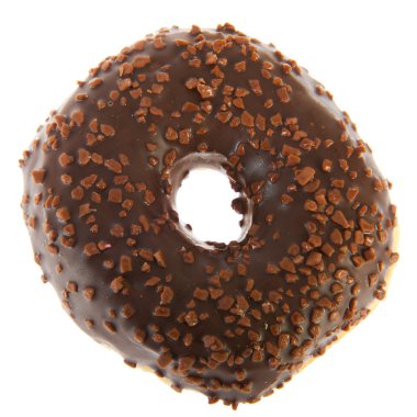 Chocolate donut clipart