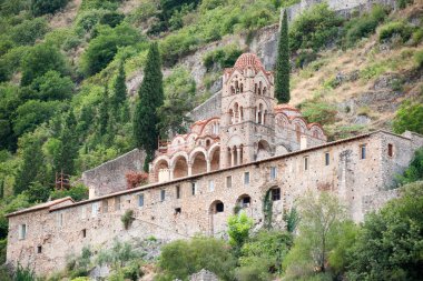 Yunan şehir mystras Bizans Kilisesi