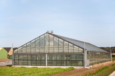 Greenhouse for agriculture clipart