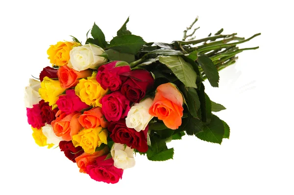 Colorful bouquet roses — Stock Photo, Image