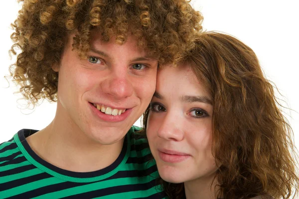 Jonge aantrekkelijke paar — Stockfoto