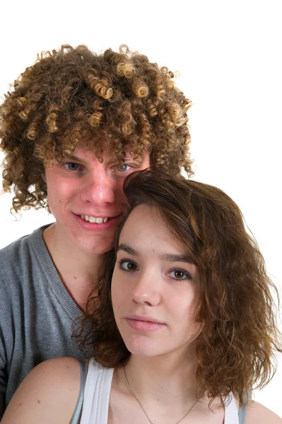 Joven pareja atractiva — Foto de Stock