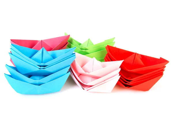 Papír csónak — Stock Fotó