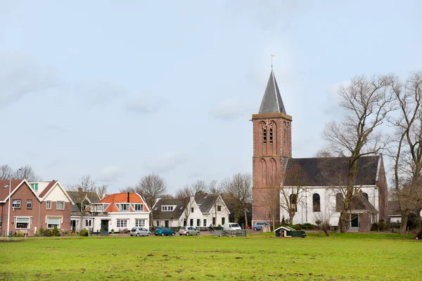 典型的荷兰村 — 图库照片