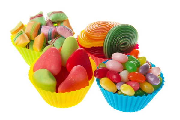 Tazze di caramelle — Foto Stock