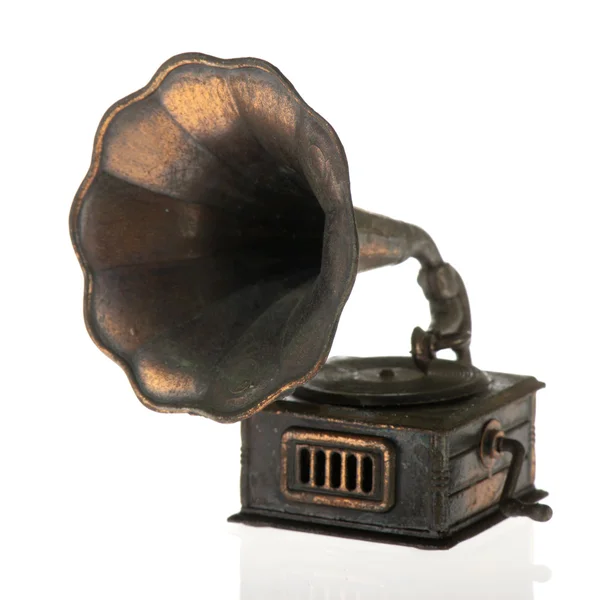 Eski grammophone — Stok fotoğraf
