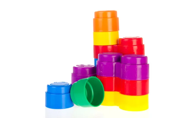 塩化ナトリウム塩пластикові дитячі іграшки — стокове фото