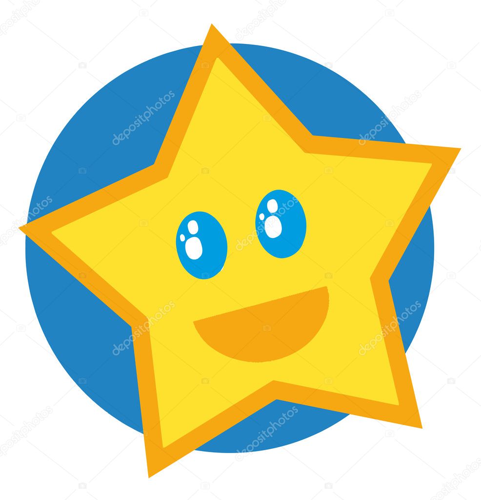 Smiling Star — Stock Photo © HitToon #4725334