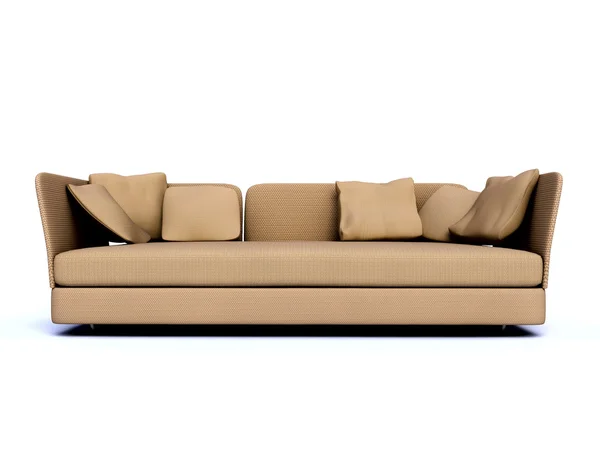 Sofa domowa — Zdjęcie stockowe