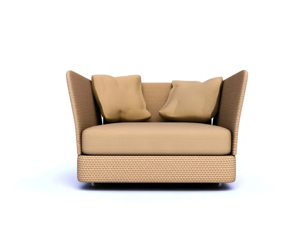 Enkel soffa — Stockfoto