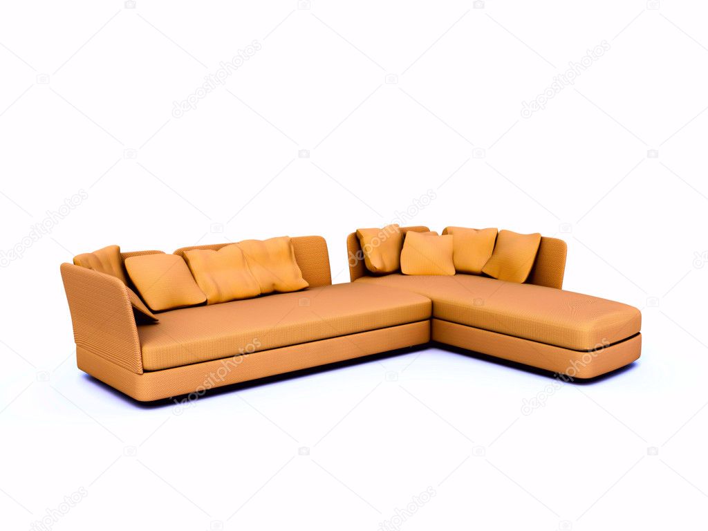 Angular sofa