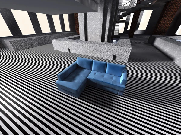 mavi koltuk ile iç Galeri