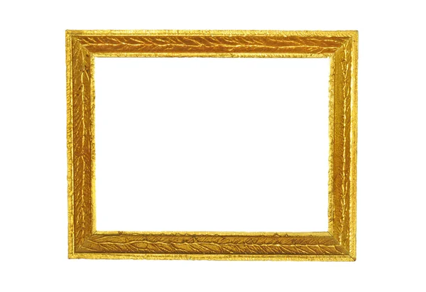 Античная золотая рамка — стоковое фото