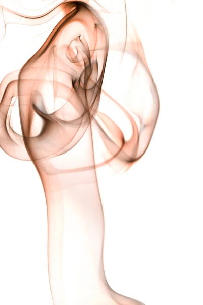 Мерцание дыма в форме скрытой женщины — стоковое фото