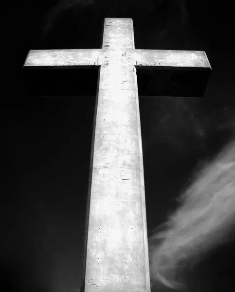 Das Große Kreuz Auf Der Rhodos Insel Griechenland — Stockfoto