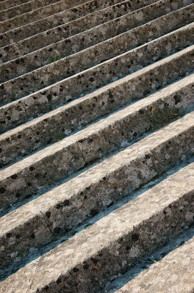 Detalle Escalera Histórica Rodas Grecia — Foto de Stock